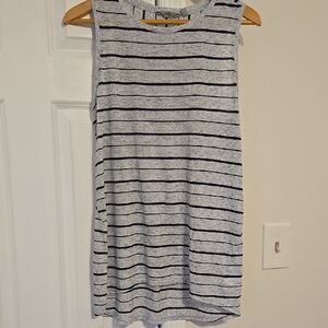 Athleta Striped Sleeveless Top